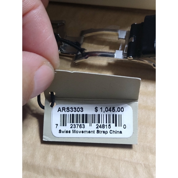 Emporio Armani Swiss Made Luxury Automatic Timepiece - Picture 12 of 13